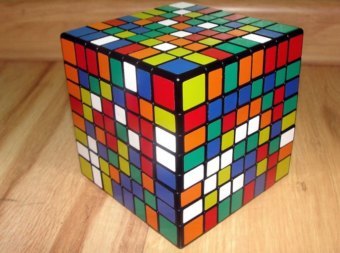 Obrovská Rubikova kocka